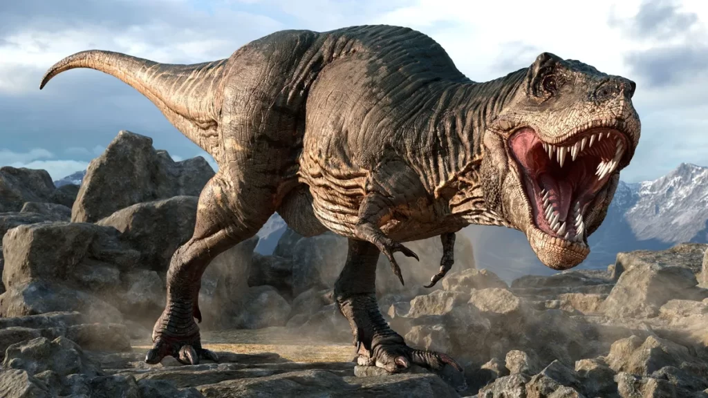 人気恐竜　ティラノサウルス