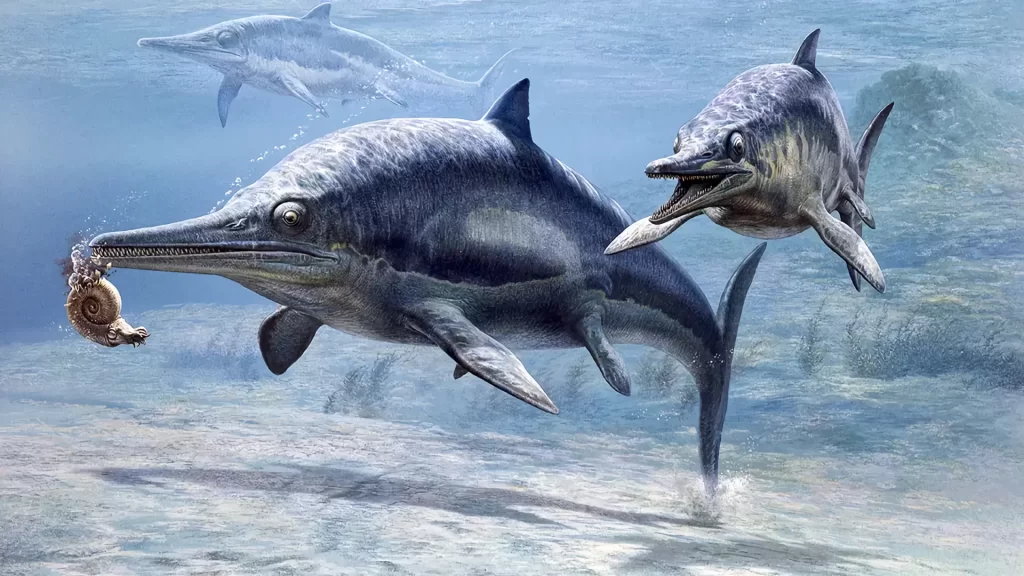 絶滅動物 水中編 テムノドントサウルス